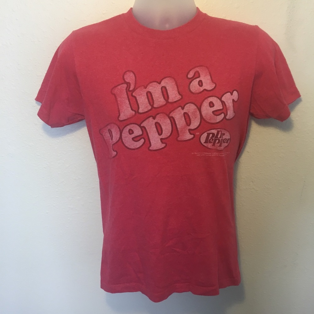 Im A Pepper Dr Pepper Retro Style Shirt Size small